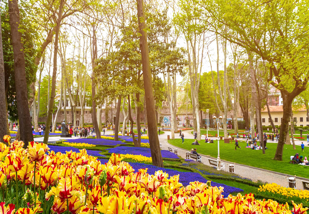 Gülhane Park was once the outer garden of Topkapı Palace and only for the royal court. Today it is a popular and busy city park, ideal for a leisurely weekend picnic. It is considered one of the oldest public parks in İstanbul.