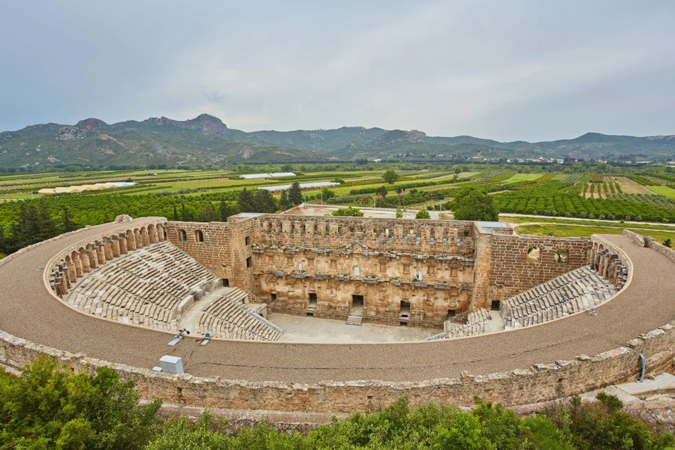 Tour from Belek to Perge, Aspendos, Side
